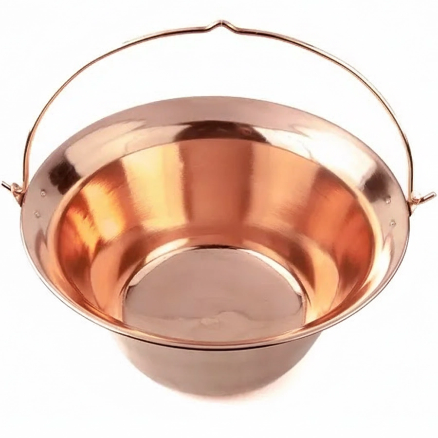 Medený kotlík 20 L s varechou